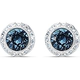 Swarovski Boucles d'Oreilles Clous Angelic, Métal Doré