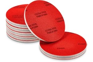 MAITYS Bowling Schleifpads Bowling Ball Spinner Bowling Ball Schleifen Sand Pads Resurfacing Polieren Reinigung Kit 12pcs 500.1000 2000 Körnung