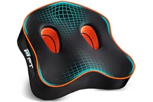 POOTACK Seat Cushion, Ergonomic Coccyx Cushion for Tailbone Pressure, Pelvic Floor Pressure Relief, Memory Foam Seat Cushion for Office Chair, Increases Seat Comfort