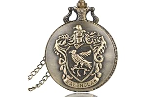 COKINKIDS Pocket Watch Vintage Quartz Analog Pocket Watch Necklace Pendant with Chain for Men Women Boys Xmas Gift