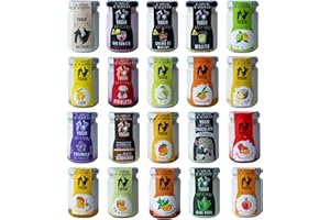 El Capricho de Sacramenia | Pack Ovejita | 20 Yogures Artesanales de Leche de Oveja | Cremosos, Naturales y Saludables | Preparados Gourmet | Sin Gluten | Sabores Únicos y Originales