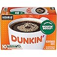 Dunkin' Donuts Original Blend Coffee K-Cup Pods, Decaf, Medium Roast, For Keurig Brewers,0.37 Ounce, 10 Count (Pack of 6)