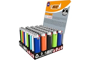 BIC Maxi tändare med upp till 3 000 tändningar – bricka med 50 stycken