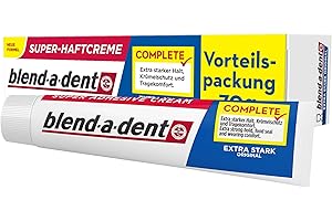 Blend-a-dent Complete Original Lot de 3 tubes de crème adhésive 3 x 70 g