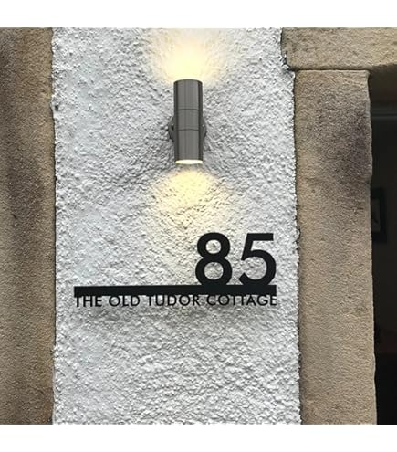 Buzones De Correos Exterior Número De Casa En Acero Inoxidable