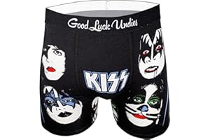 GOOD LUCK SOCK Good Luck Undies Herren KISS Band Boxer Brief Unterwäsche
