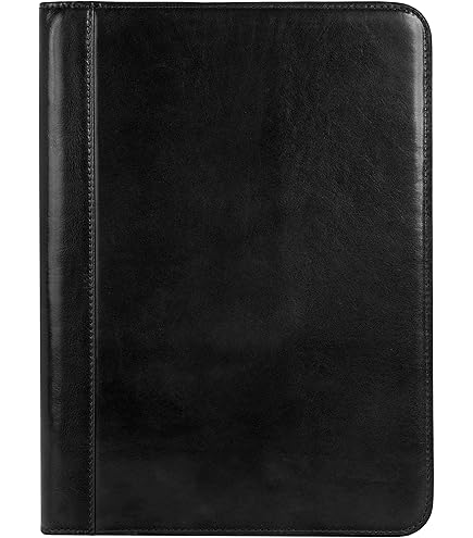 Noda Faux Pu Leather Business Padfolio Presentation W Zipped Folder A4 Folder 2 Ring Binder - View #8