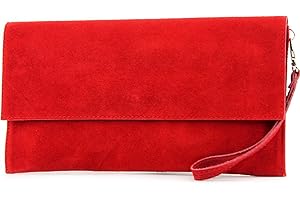 modamoda de - T151/M151 - ital. Clutch ante y cuero metálico