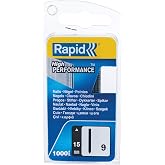Rapid Kalem Tip 9, 15 mm kafasız &ccedil;ivi, 1.000 adet, zımba, basın&ccedil;lı havalı &ccedil;ivi makinesi ve elektronik &ccedil;akma makineleri i&ccedil;in