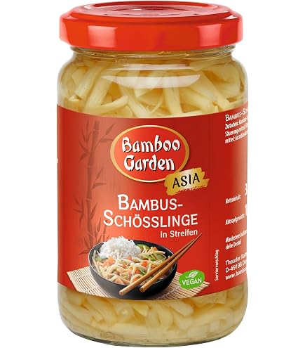 Marschland Bambussprossen im Glas (340 g) - Bio : Amazon.de: Lebensmittel &  Getrnke