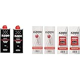 Zippo Tändare bensin, set (2 burkar tändare, 12 tändstenar, 2 vekar)