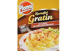Pfanni Kartoffelfertiggericht Kartoffel Gratin "Fix & Fertig" für die schnelle Zubereitung deutsche Kartoffeln 400 g