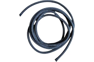 HUNTERS SADDLERY 6mm Double-Braided Polyester Rope for Sailing Boating Yachts Dinghies Equestrian Exercise Multi-Use Weather Resistant (Navy, 2 metres)