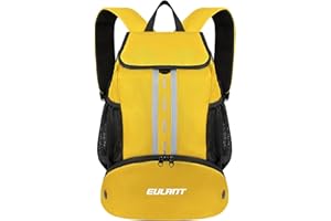 EULANT Mochila Futbol con Zapatillero,Impermeable Bolsa Deporte para Balonmano Voleibol Natación Entrenamiento Senderismo Campamento Compras Playa Escolar,Versión Básica