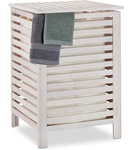 efluky Cesto Biancheria Sporca con Ruote 100l, Cesto Portabiancheria