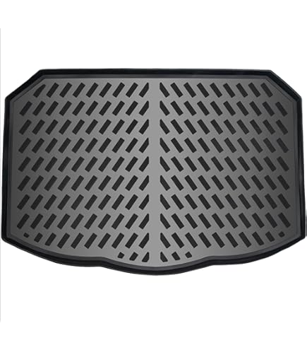 3D mat Nissan Qashqai versie met 1 vloer in de koffer 2021-> rubberen kofferbakmat