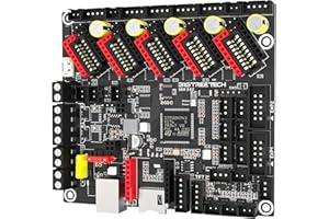 BIGTREETECH SKR 3 EZ Mainboard Silent Motherboard 48V High Speed Printing Support Marlin &Klipper Firmware Compatible with EZ2209 EZ5160 TMC5160 TMC2209 Driver for 3D Printer DIY Control Board