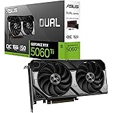 ASUS DUAL-RTX5060TI-O16G-NVIDIA-GEFORCE-RTX 5060 TI-16G-16GB GDDR7-128bit-OC-HDMI-3xDP-DLSS4 EKRAN KARTI