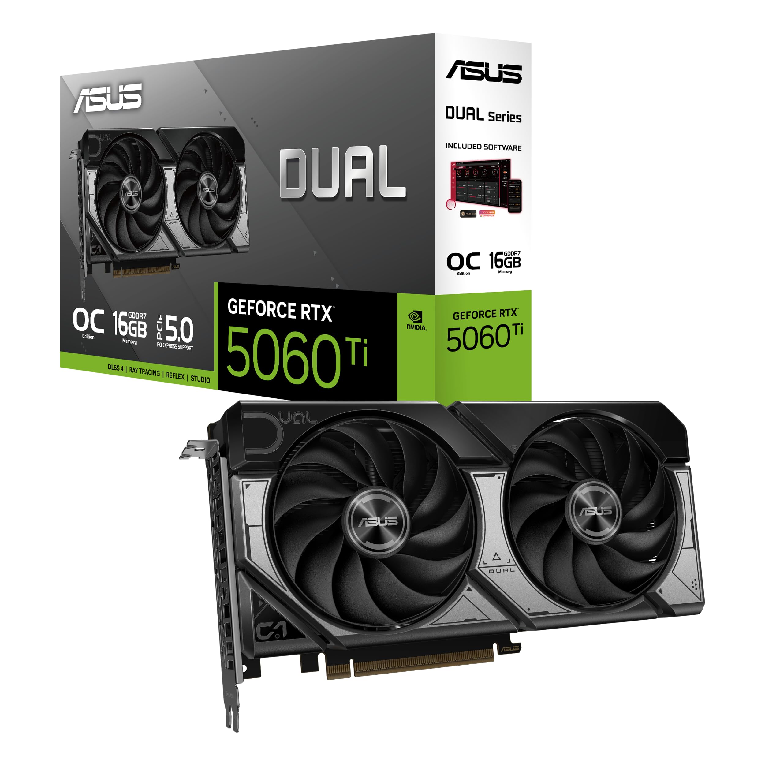 ASUS Dual GeForce RTX 5060 Ti 16GB GDDR7