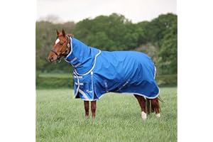 Shires Highlander Original 200 Turnout Rug & Neck Set - Blue