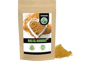 ‎ALPI NATURE Alpi Nature Ras El Hanout Gewürz (250G) zazwyczaj arabska i orientalna mieszanka przypraw opakowanie do odzyskania