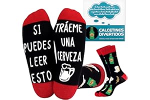 Rebundex Regalos Originales para Hombre Regalo Hombre Regalos para Hombres, Calcetines Hombre Divertidos Antideslizantes, Regalos para Hombre Novio Padre Adolescente