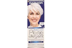 Garnier - Belle Color - Perle d'Argent - Crème déjaunisseur éclat cheveux blancs - Blanc Nacre