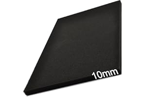 Easyboost Mousse de Filtre à Air 10mm d'épaisseur 28x15cm Universelle à découper pour Scooter Moto Quad Tondeuse Débroussailleuse Motoculteur Tronçonneuse Filtration pour Boite à air