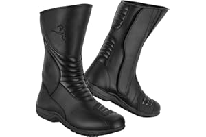 VASTER Botas de moto Zapatos de moto Biker Racing Stylist Bota larga Moto Track Touring Shoes Impermeable blindado para hombres