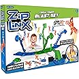 John Adams | ZipLinx - Triple Tower Blast Set: high-flying chain-reaction fun! | Jumping Domino Action | Domino and Tile Games | Ages 6+