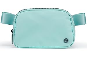 Pander Fanny Pack Everywhere Belt Bag, Bum Bag Crossbody Bags for Women Designer (Pale Turquoise)