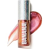 banana beauty 3 d glitter lip gloss disco fever   plumping lip gloss with juicy look   non adhesive formula   lipglos with maracuja oil   shine lip gloss   must have beauty accessories