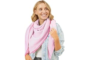 Salt & Sand Musselin Tuch Damen PREMIUM QUALITÄT/Schals & Tücher für Damen/Halstuch Damen/XXL Damen Schal aus 100% Baumwolle - ÖKO-TEX 100 - besonders hautfreundlich