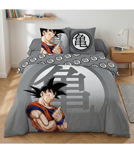 Aymax Beddengoed van Naruto-katoen, 100% katoen, omkeerbaar