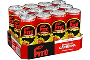 ‎PITU PITÚ Caipirinha Strawberry (12 x 0.33 l)