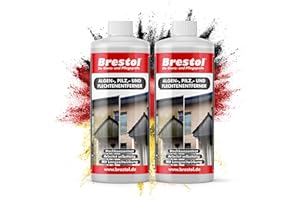 Brestol Algenentferner Pilzentferner Flechtenentferner 2x 1000 ml Konzentrat - Grünbelagsentferner Moosentferner Algizid Algicid Algenex Grünbelagentferner