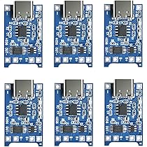 TC4056A 5V 1A Batteria Agli Ioni Di Lio Modulo Caricabatteria Micro USB Type-C Scheda Di Protezione Alimentazione 18650 Scheda Di Ricarica - Foto 5