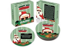 UKPG Christmas Dinner Game | CHRISTMAS DINNER MISSION | 3 to 15 players |For Children, Family, Kids, Christmas Dinner, Christmas eve box fillers, Christmas stocking fillers