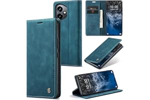 Phernykas Handyhülle für Honor 400 Hülle Leder,Magnetische Klapphülle mit kartenfach und Standfunktion Smartphone Schutzhülle Lederhülle Honor 400 Flip Book Case (Blaugrün)