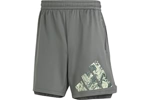 adidas Męskie spodenki treningowe z dzianiny z logo, L 23 cm czarne