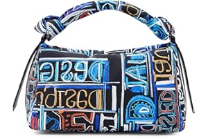 Desigual Damen Bag_rousmari BAG ROUSMARI RENNES 2000 BLACK, Schwarz, Einheitsgröße EU
