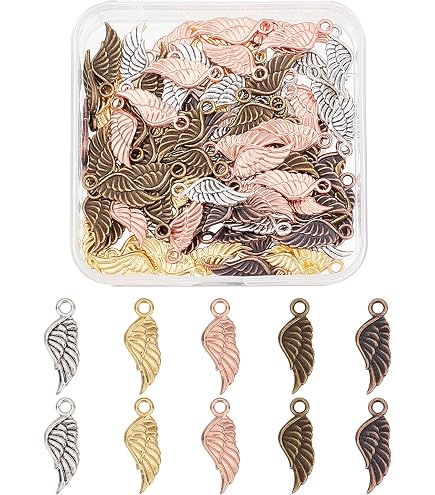 WANM 32 Ciondoli Colomba Della Pace In Lega Di Zinco – Antichi Pendenti Tibetani Vintage 20x13mm Per Creazione Gioielli Fai Da Te, Ideali Per Collane E Braccialetti