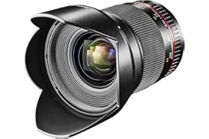 Samyang 16mm f/2.0 Pentax K Objectif Noir