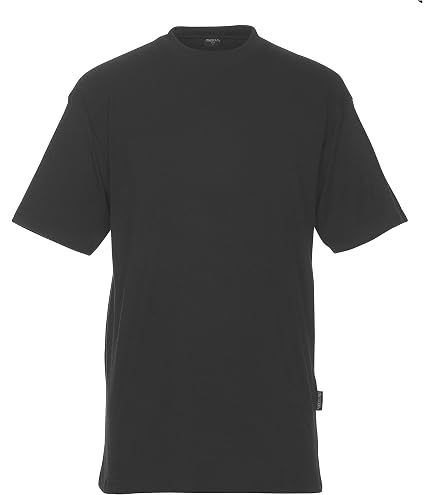 Mascot Vence T-Shirt In Schwarz, Größe L – Eng Anliegende Passform Aus 100% Baumwolle, 220 G/m²