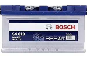 Bosch S4010 Batería de coche 80A/h 740A tecnología de plomo-ácido para vehículos sin sistema Start y Stop