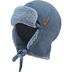 Sterntaler Fliegermütze Aus Teddyplüsch - Warme Baby-Mütze Mit Ohrenklappen