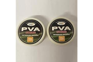 LIDSTERS FISHING SUPPLIES NGT PVA string 100M Quick Dissolving Carp Coarse Fishing spool Non Residue
