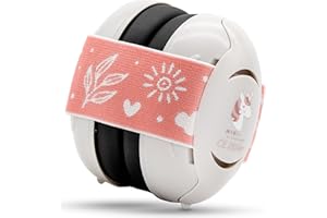 Schallwerk ® Mini+ (Unicorn Dusty) - Ohrenschützer für Kleinkinder - Hochwertige Lärmschutz Kopfhörer Kinder - Gehörschutz Kinder, Gehörschutz Baby, Ohrenschützer Baby Kopfhörer Lärmschutz