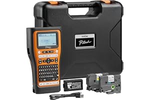 Brother PT-E560BTVP Industrielles Beschriftungsgerät mit Bluetooth, inkl. Li-Ion Akku und Transportkoffer (für 24 mm breite TZE-Schriftbänder, 18 mm breite HSe-Schrumpfschläuche, Thermotransferdruck)