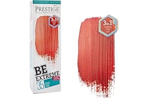 VIPS PRESTIGE Vip's Prestige Be Extreme | Tonalizzante Semipermanente per Capelli 35 Rosa Corallo | Pigmento Puro | Aggiunge Colore ai Capelli Decolorati o Grigi | Senza Ammoniaca, Senza Parabeni, Senza PPD